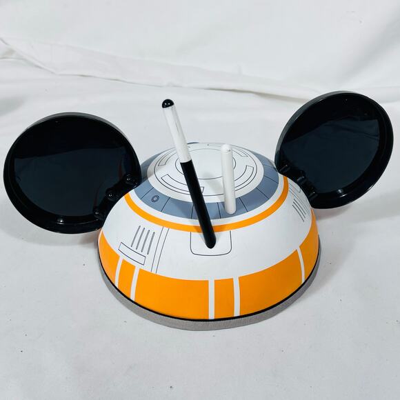 Disney Star Wars BB-8 Droid Mickey Ears One Size Chin Strap Disneyland Park - Picture 3 of 5